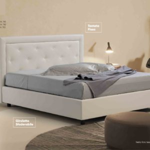 LETTO MATRIMONIALE CONTENITORE MOD AVA